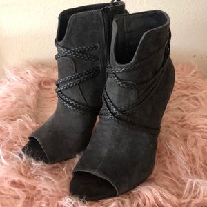 Vince Camuto Peep Toe Booties